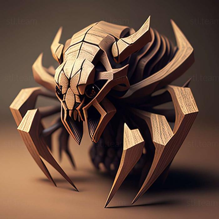 3D model Pheidole megatron (STL)